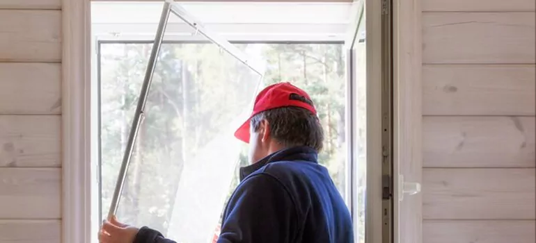 Expandable Window Screen Installation in Delray Beach, FL